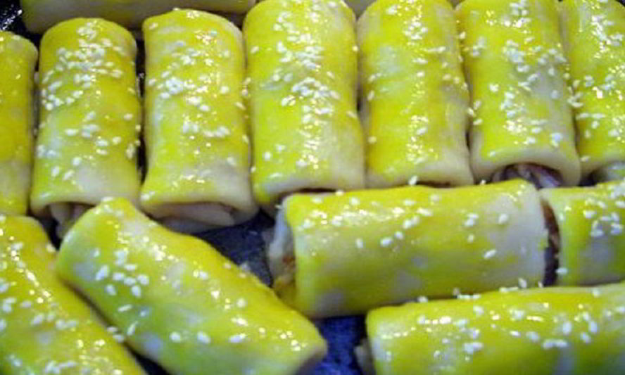 Рецепт рулетиков с курицей