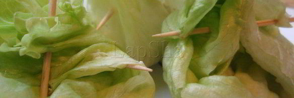 рулетики с начинкой из рамбутана и сыра дор блю