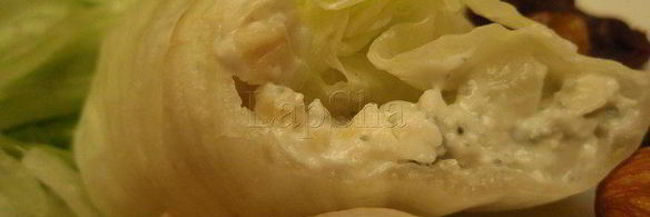 рулетики с начинкой из рамбутана и сыра дор блю