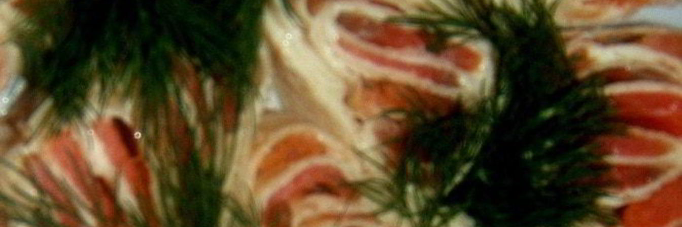 Рулетики с семгой