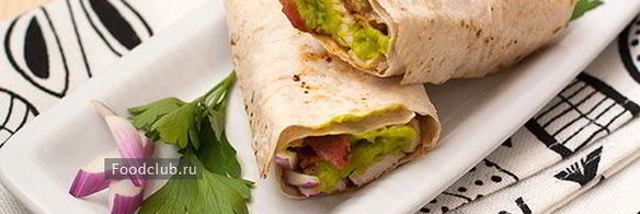 рулеты из лаваша с курицей