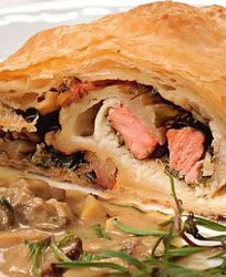 Рыбный рулет с креветками