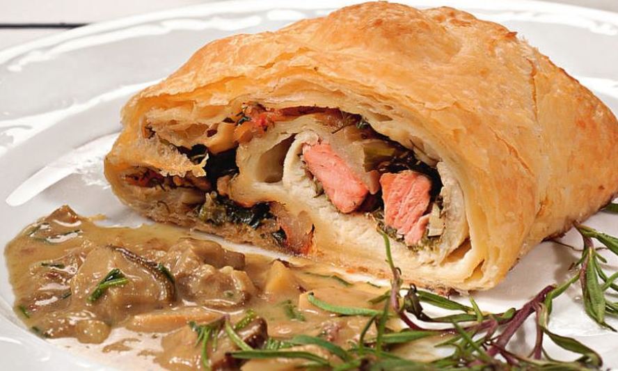 Рецепт рыбного рулета с креветками