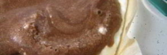 шоколадный рулет с бананом