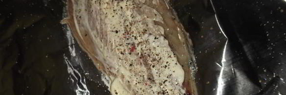 запеченные рулеты из скумбрии