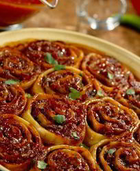 Запеченые рулеты с мясом