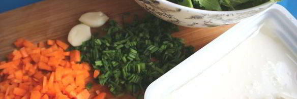 зеленый рулет на белках