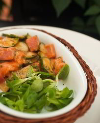 Севиче из лосося и тунца