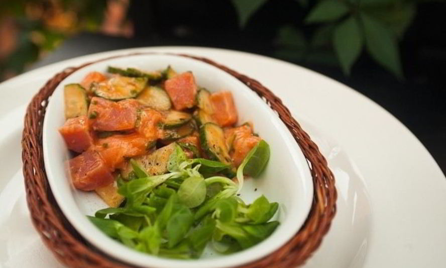 Рецепт севиче из лосося и тунца