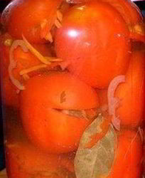 Соленые помидоры с начинкой