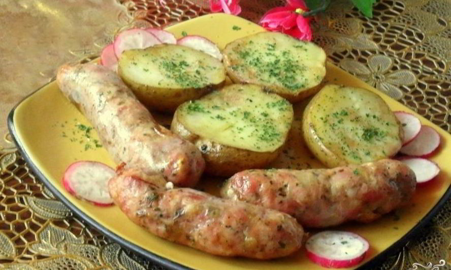 Рецепт сосисок в духовке