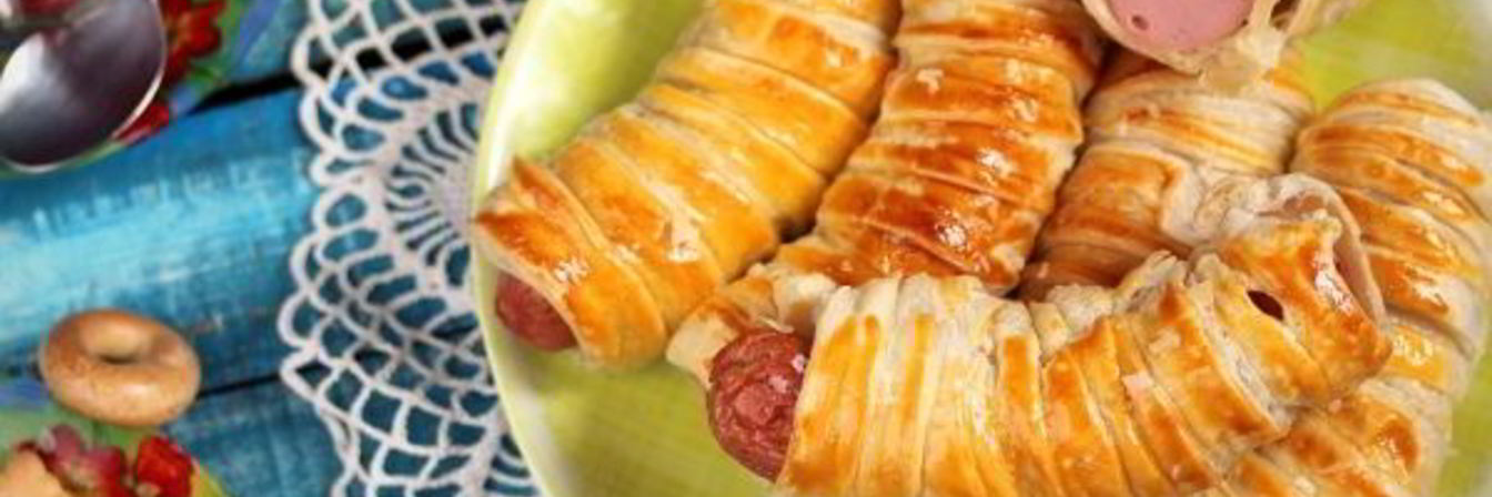 Сосиски в слоеном тесте