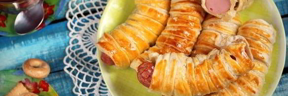 сосиски в слоеном тесте