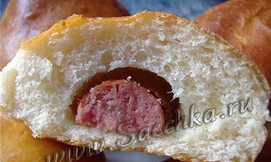 Рецепт сосисок в тесте