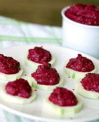 Свекольный хумус