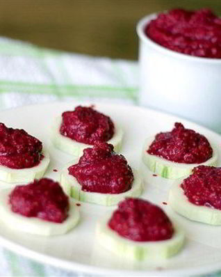 Свекольный хумус