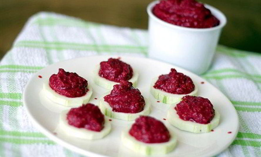 Рецепт свекольного хумуса