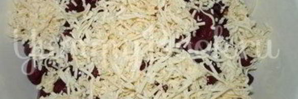 сытная закуска с фасолью и плавленным сыром