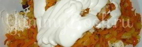 сытная закуска с фасолью и плавленным сыром