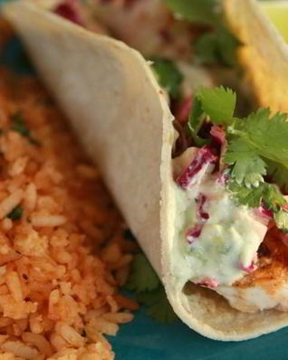 Такос с рыбой