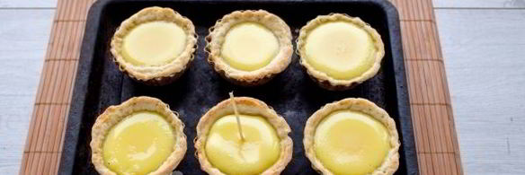 дань та — тарталетки с яичным кремом