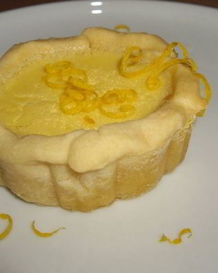 Лимонная тарталетка