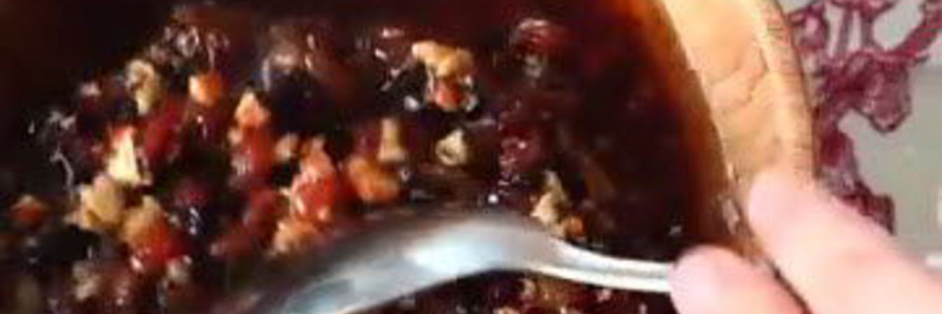 Начинка английских тарталеток из сухофруктов