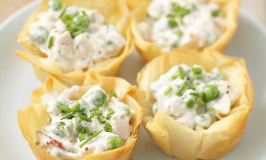 Рецепт начинок тарталеток