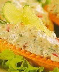 Очень острая закуска в тарталетках