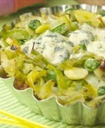 Овощные тарталетки из песочного теста