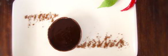 шоколадные тарталетки с шоколадно-кофейным кремом