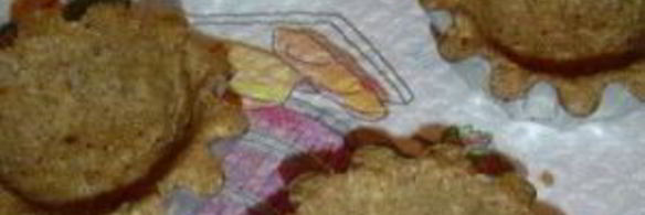 тарталетки из черного хлеба