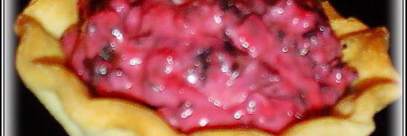 тарталетки малиновое облако