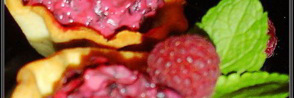 тарталетки малиновое облако