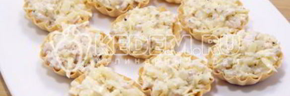 тарталетки на праздничный стол