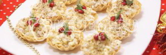 тарталетки на праздничный стол