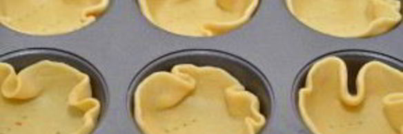 тарталетки с баклажанами