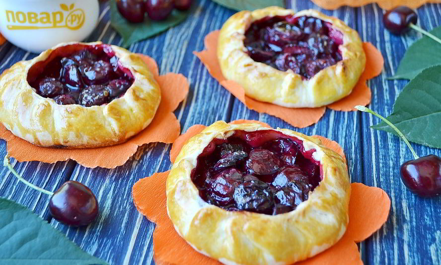 Рецепт тарталеток с черешней
