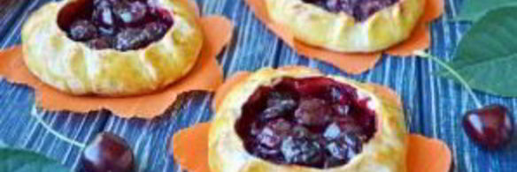 тарталетки с черешней