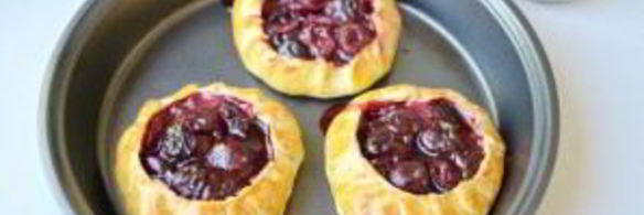 тарталетки с черешней