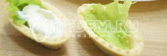 тарталетки с икрой