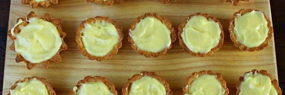 тарталетки с клубникой