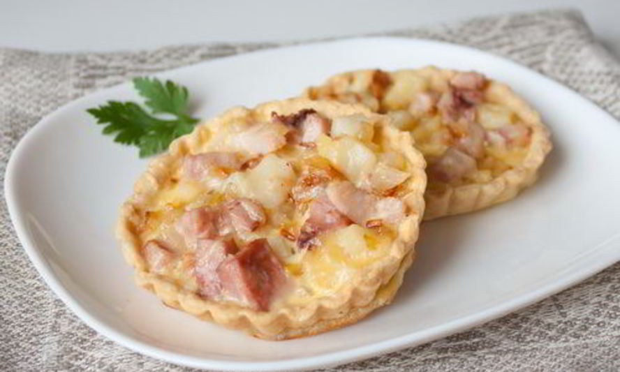 Рецепт тарталеток с копченой курицей и картофелем