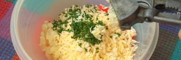 тарталетки с крабовыми палочками