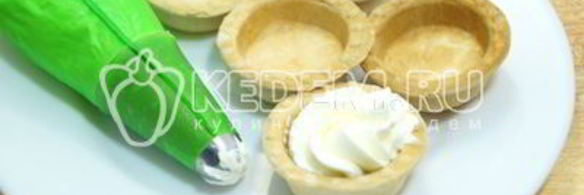 тарталетки с красной икрой праздничные