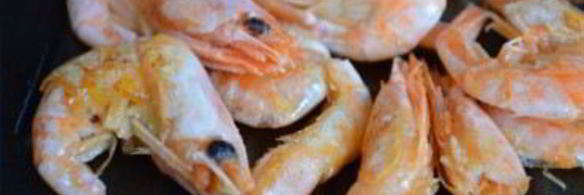 тарталетки с креветками и сыром