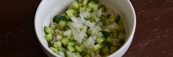 тарталетки с курицей