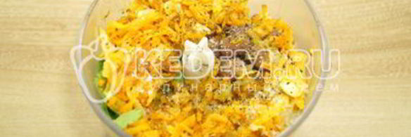 тарталетки с паштетом из фасоли