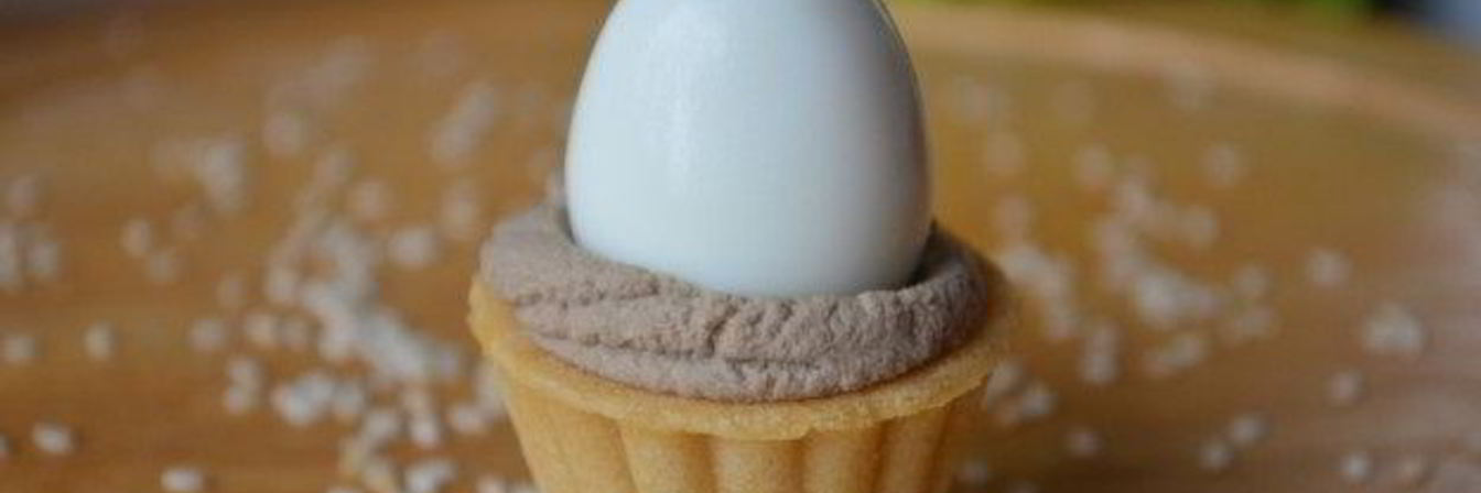 Тарталетки с паштетом из гусиной печени