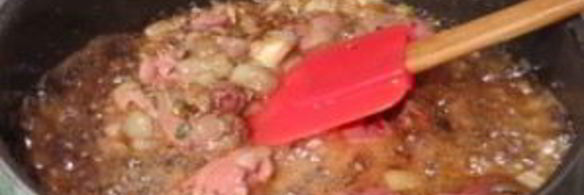 тарталетки с паштетом из гусиной печени